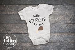 Talk Turkey To Me Thanksgiving SVG Product Image 2