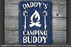 Daddy&#039;s Camping Buddy SVG File - Kids Camping Svg - 769 Product Image 3