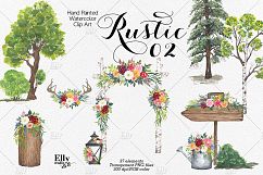 Rustic Watercolor Graphic Set Product Image 1