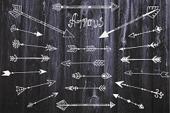 Feathers and arrows Clipart Set Product Image 2