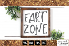 Fart Zone Bathroom Sign Product Image 1