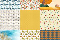 Fall for all, Autumn papers, Planner Sticker papers, Craft Product Image 2