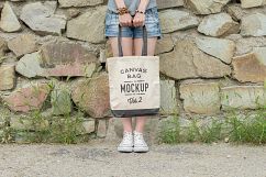 Canvas Tote Bag Mockups Pack Vol.2 Product Image 5