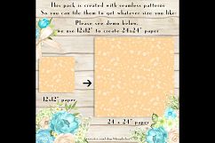 100 Seamless Tinted Dot Bokeh Digital Paper 12 x 12 inch Product Image 3