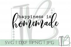 Happiness is Homemade SVG Product Image 2