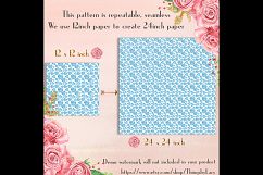 100 Seamless Watercolor Heart Diamond Digital Papers Product Image 3