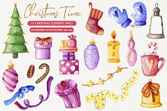Christmas Time - Watercolor set Product Image 2