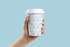 4 Panda Illustrations with 12 Hand Drawn Patterns  Product Image 8