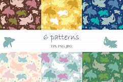 Elephanties in military - patterns Product Image 2