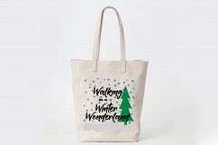 Walking in a Winter Wonderland SVG Cut File - Christmas SVG Product Image 8