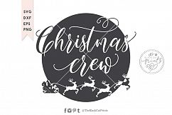 Christmas crew, Santa SVG DXF EPS PNG Product Image 1