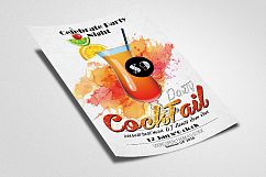 Cocktail Beach Party Flyer Product Image 2