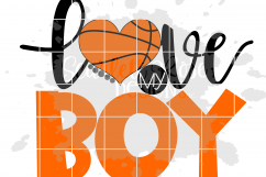 Love My Boy - Basketball SVG Product Image 2