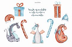 Christmas magic Winter Dragons Product Image 3