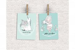 Big magical set with unicorns Product Image 2