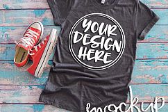 Gray t shirt mock up 6494 Product Image 2