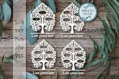 3-21 Name Family Tree Bundle - SVG DXF PNG JPG PDF Product Image 5