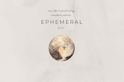 EPHEMERAL contemporary watercolor design set Product Image 14