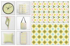 Seamless Pastel Native American Patterns Product Image 3