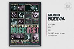 Music Festival Flyer Template V8 Product Image 2