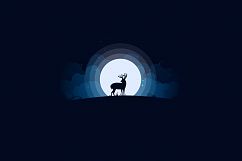 Moonlight vector Illustration. Product Image 1
