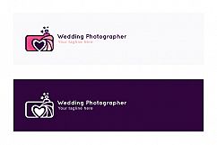 Wedding Photographer - Creative Abstract Stock Logo Template for Photo Studio Product Image 2