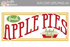 Fresh Apple Pies SVG File Product Image 1