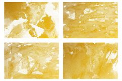 Watercolor Textures White and Gold Product Image 8