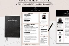 Modern Resume Template Pack - CLASSY - Professional CV &amp; Cover Letter Template for Word (A4 Format) *fully customizable* Product Image 2