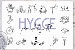 Hygge Premade Logo kit Product Image 1