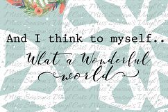 What A Wonderful World Svg Product Image 1