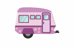 CARAVAN Multipack ~ 3 Filled Caravan Machine Embroidery Designs - Instant Download ~ Let&#039;s Go On Holidays! Product Image 2