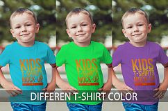 Kids T-Shirt Mock-Up Vol. 4 Product Image 8