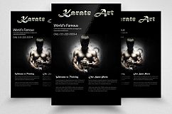 Karate Art Flyer Template Product Image 1
