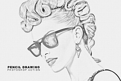 Pencil Drawing Photoshop Action Product Image 3