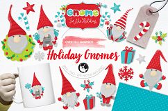 Holiday Gnomes graphics and illustrations Product Image 1