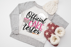 Official Cake Baker - Tester SVG Product Image 4