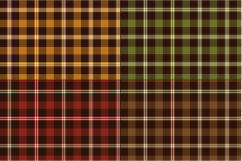 Autumn Plaid Patterns Product Image 2