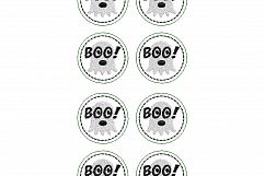 Boo! Ghost ITH Halloween Feltie Embroidery Design Product Image 9