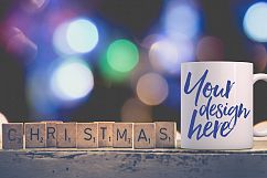 Christmas mug mock-up bundle - 8 jpeg mockups Product Image 8