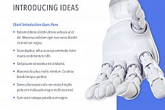 Robot Showcase PowerPoint Template Product Image 4
