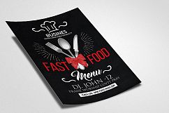 Restaurant Food Flyer Template Product Image 2