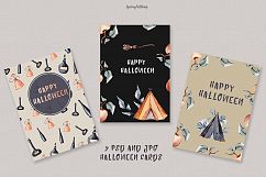 Halloween watercolor set Big autumn watercolor clipart Product Image 6