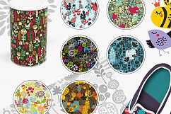 Big set of floral patterns Product Image 2