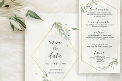 Modern Gold Foliage Wedding Suite Product Image 3