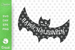 Happy Halloween SVG DXF, Halloween SVG Cutting File Product Image 1