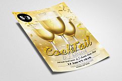 Cocktail Party Flyer Template Product Image 2