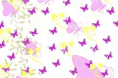 Butterflys Digital Paper, vintage paper, butterfly, Scrapbook album, Love, butterfly print, wedding print paper, low price, St. Valentine Product Image 2
