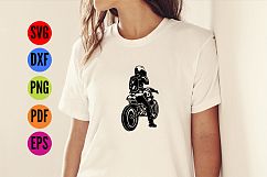 Motorbike SVG Cutting File  Product Image 2