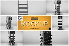 Promotional Store Shelf Stand Mockup Product Image 1